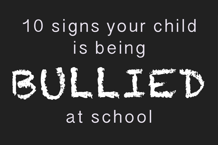 Signs ok being bullied