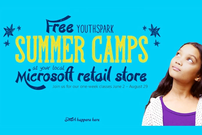 microsoft summer camp