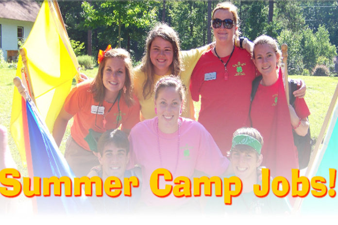 jobs available at summer camps