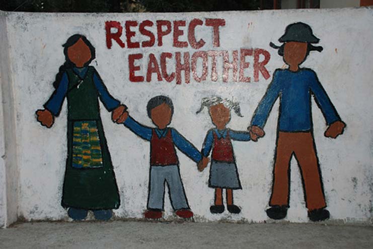 Respect each other in family