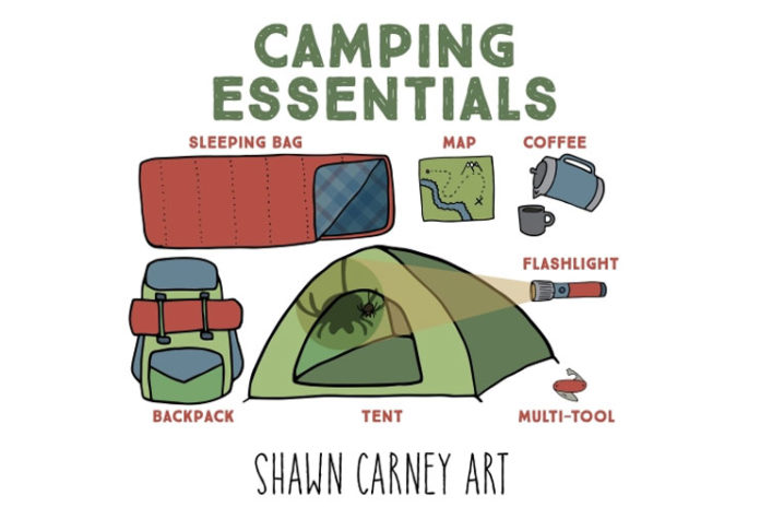 things to pack for a camping trip