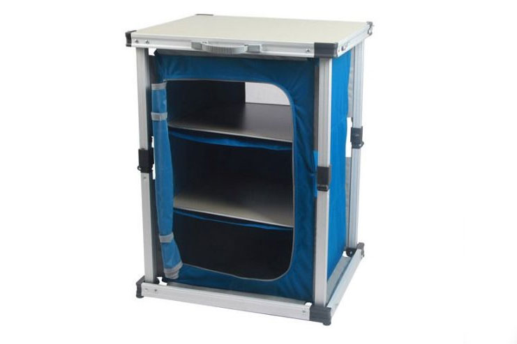 Portable folding cabinet