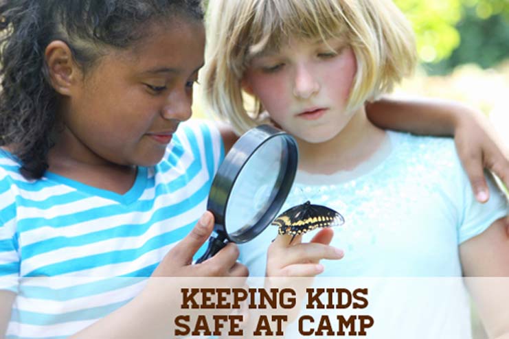 kids safe at summer camp