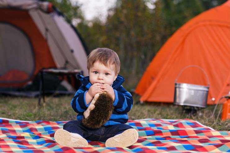 Tips for camping with babies