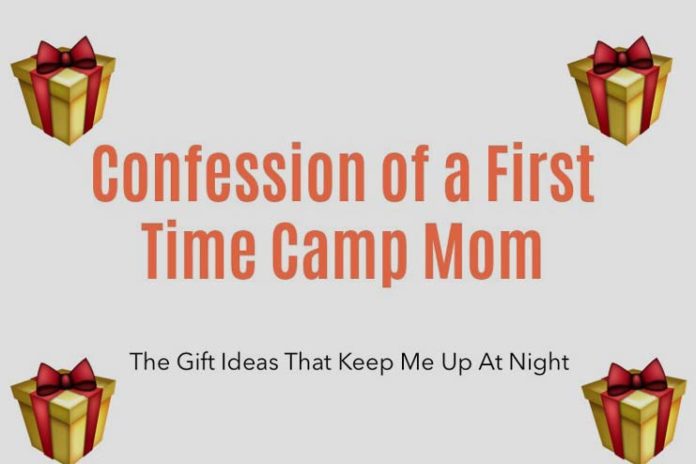first time camp mom