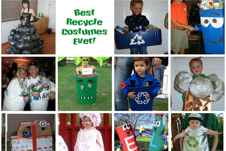 How to recycle those Halloween costumes