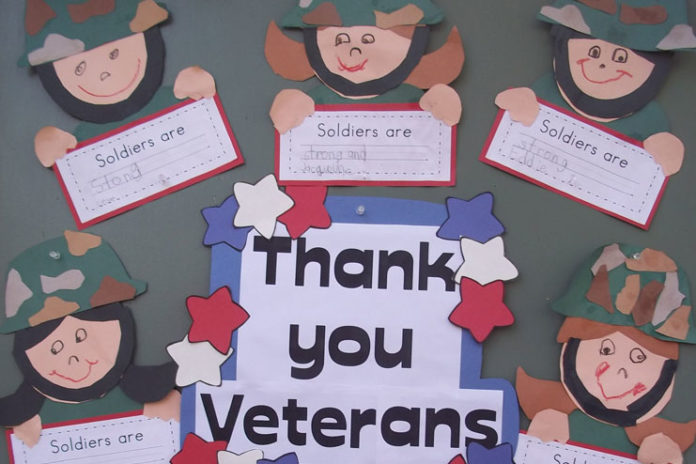 celebrate Veterans day with kids